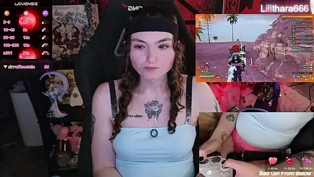 Show Webcam de Lilithara666