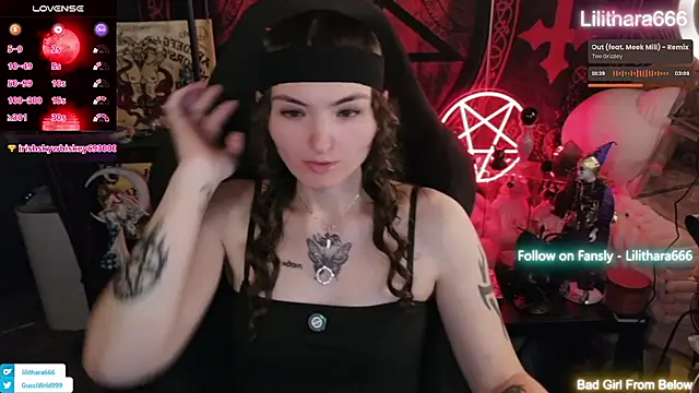 Show Webcam de Lilithara666