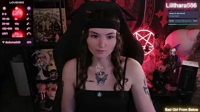 Show de webcam de Lilithara666