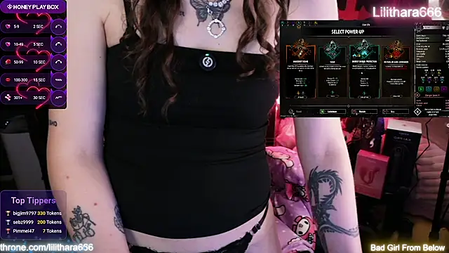 Show de webcam de Lilithara666