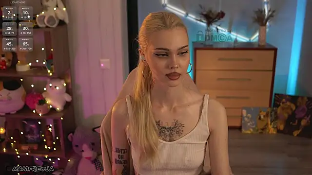 Webkamerová show ManiFreyja