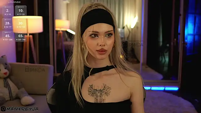 Webkamerová show ManiFreyja