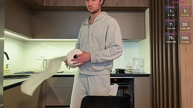 cute_mark: διαδικτυακό σόου στην κάμερα