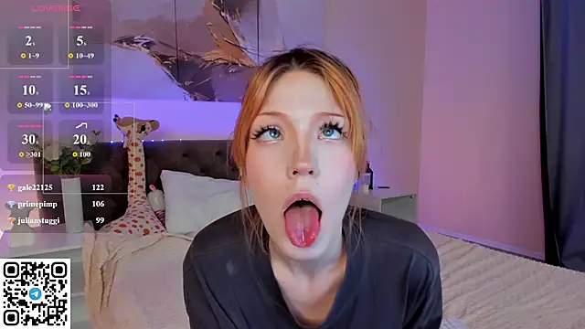 Chatroom XXX en direct de Linablueeyed