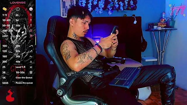 Show de HannibalLester na webcam
