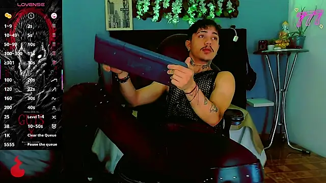 Show de HannibalLester na webcam