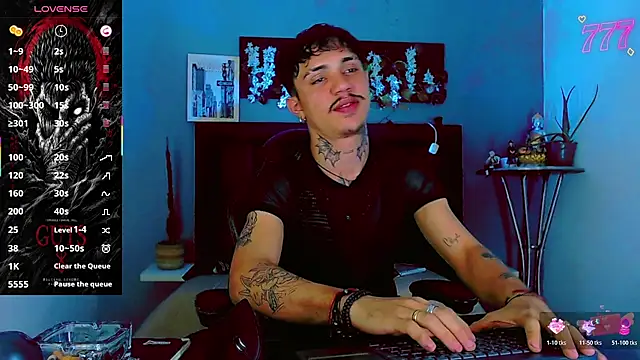 HannibalLester 网络视讯表演
