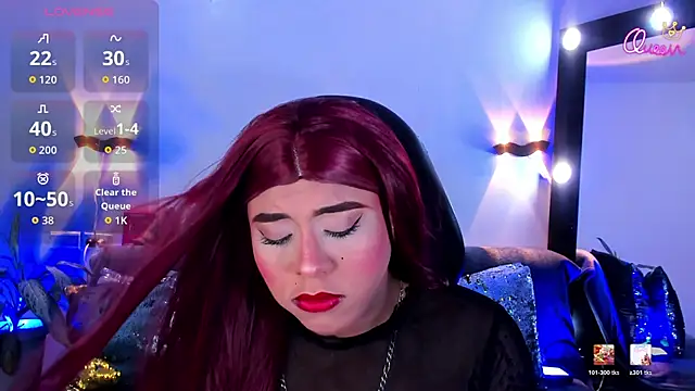 הופעת וובקאם של Emili_Roux
