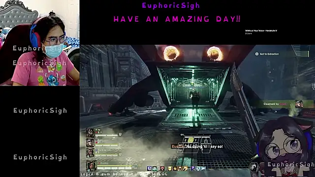EuphoricSigh Show in webcam