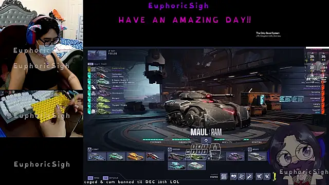 EuphoricSigh Pertunjukan Webcam