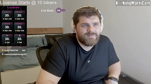 KingMarti's Webcam Show