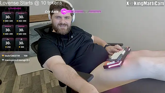 KingMarti Шоу с уебкамера
