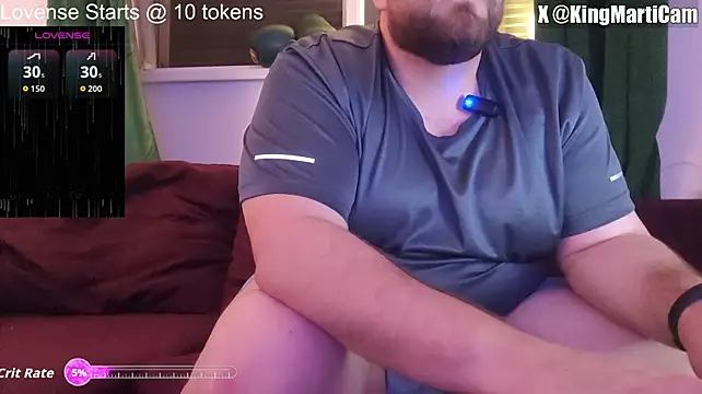 KingMarti webkamerás műsora