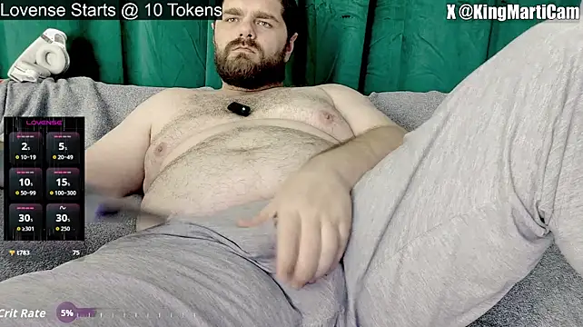 Show de KingMarti na webcam