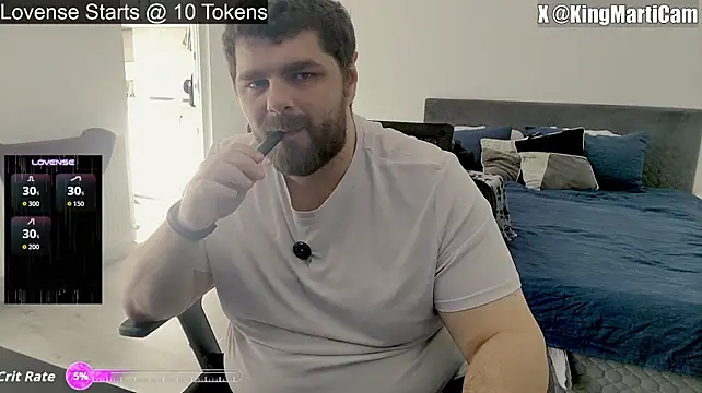 Show de KingMarti na webcam