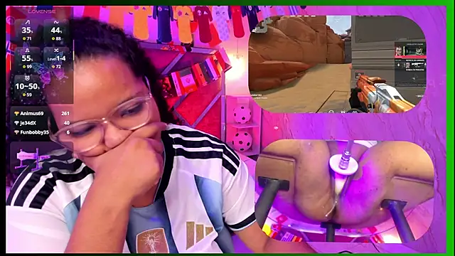 Chat +18 de MhiaRey ao vivo