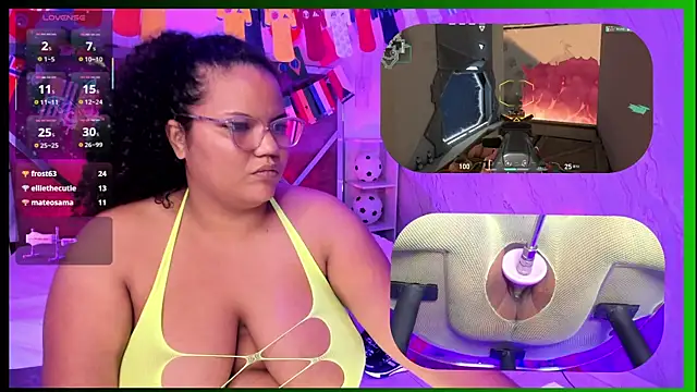 MhiaRey Pertunjukan Webcam