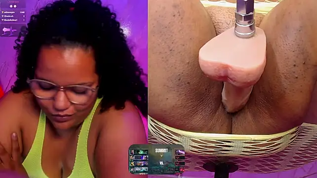 Show de MhiaRey na webcam