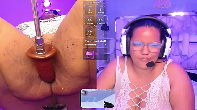 Show de MhiaRey na webcam