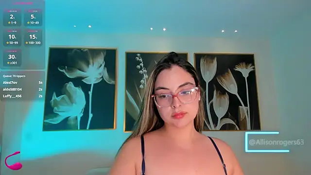 AllisonRogersX Chat XXX in diretta