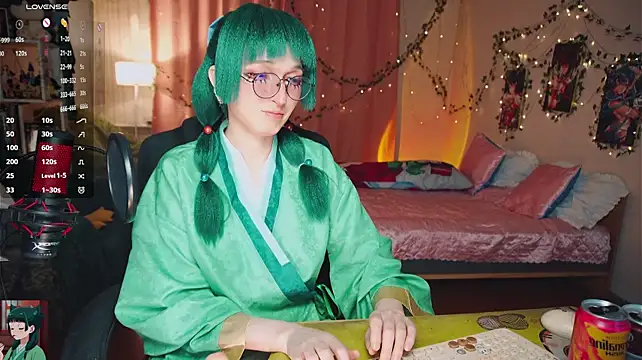 Show modela koshkasenpai na web-kameri