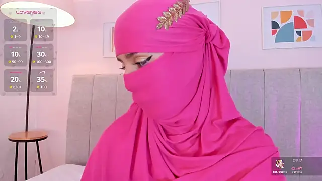 rawiya Webcam show