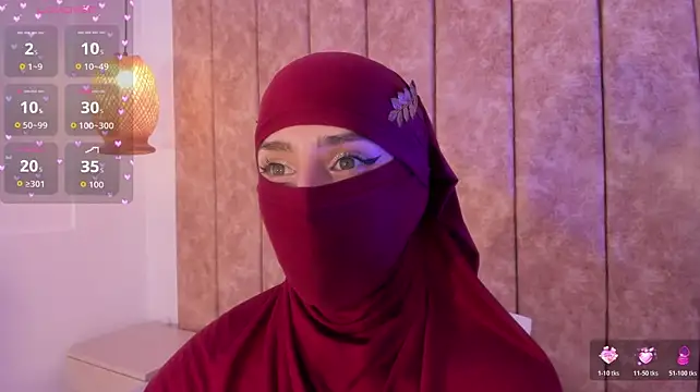 rawiya Webcam-Show