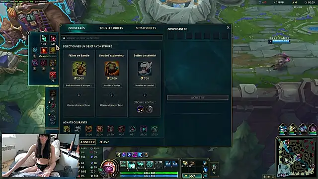 Show de CeriseLapine na webcam