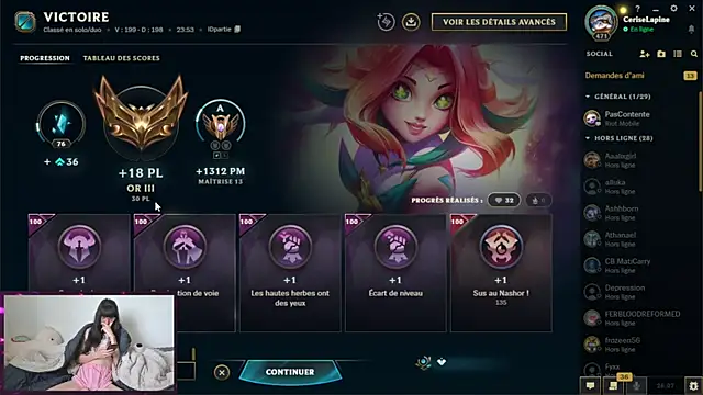 CeriseLapine Pertunjukan Webcam