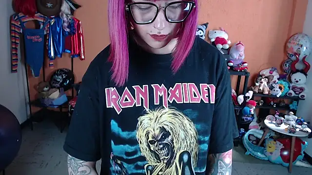 Show de MissMiia2 na webcam