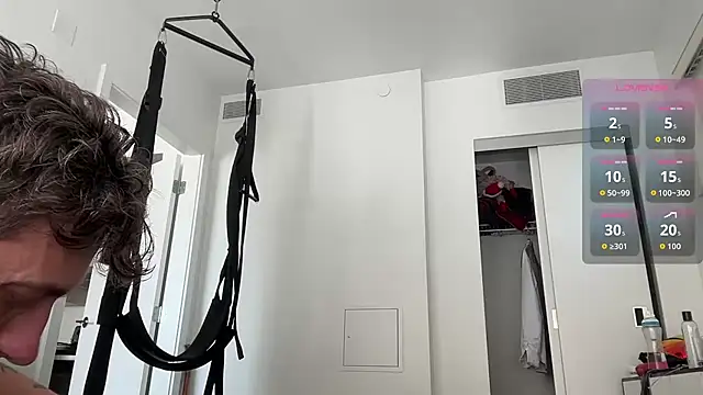 Show de GymBoyVan na webcam
