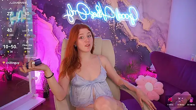Show de MagicLilu na webcam