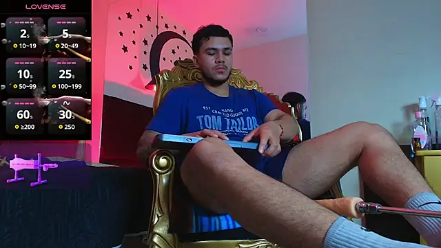 jeisonstark: διαδικτυακό σόου στην κάμερα