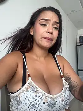 Show de Sara-77 na webcam