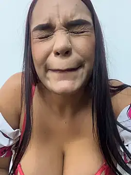 Show de Sara-77 na webcam