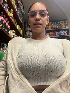 Show de Sara-77 na webcam