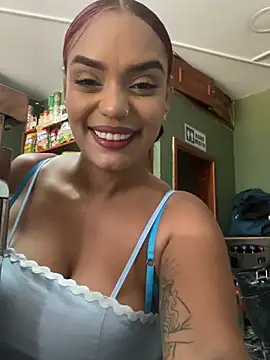 Show de Sara-77 na webcam