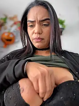 Show de Sara-77 na webcam