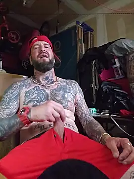 Pertunjukan Kamera Web Beardedtattood