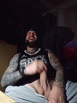 Beardedtattood Шоу с уебкамера