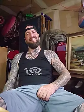 Pertunjukan Kamera Web Beardedtattood