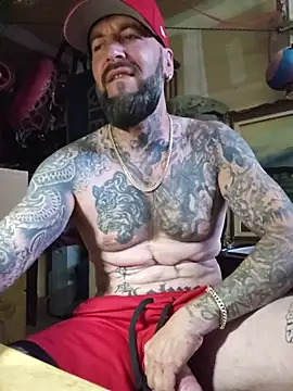 Show de Beardedtattood na webcam