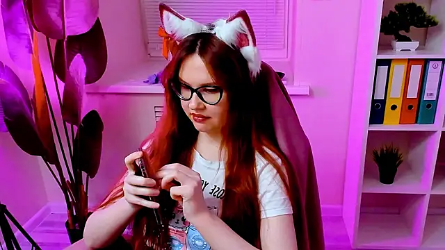 Show modela CarolGiggly na web-kameri