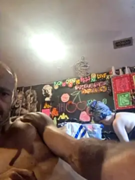 Show de DaddyAndSplashQueen na webcam