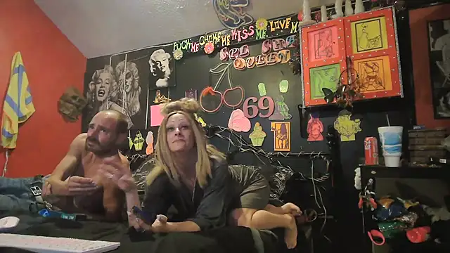 DaddyAndSplashQueenn Webbikameraesitys