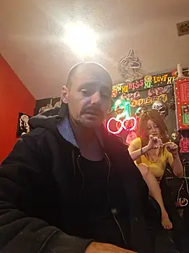 הופעת וובקאם של DaddyAndSplashQueen