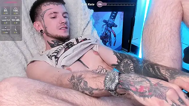 Show de Badrabbitt_ na webcam