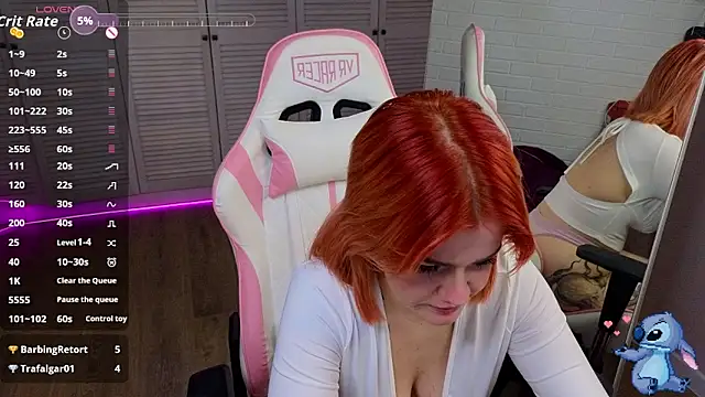 Živý XXX chat RedVelveten
