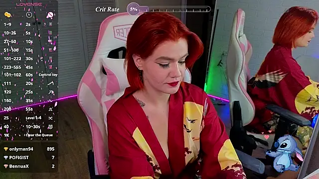 Show webcam de RedVelveten