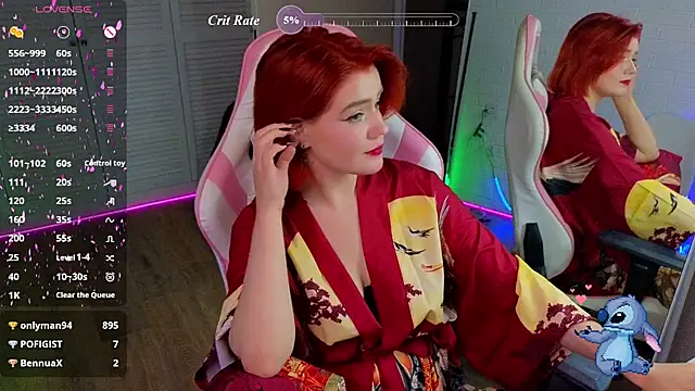 RedVelveten Adlı Modelin Web Kamerası Şovu